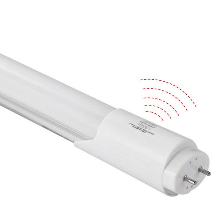 9W 14W 18W lamp rechargeable emergency microwave sensor light t8 led tube with motion sensor 