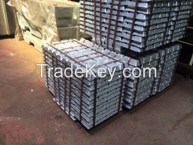 Hor sales zinc ingot 99.995%