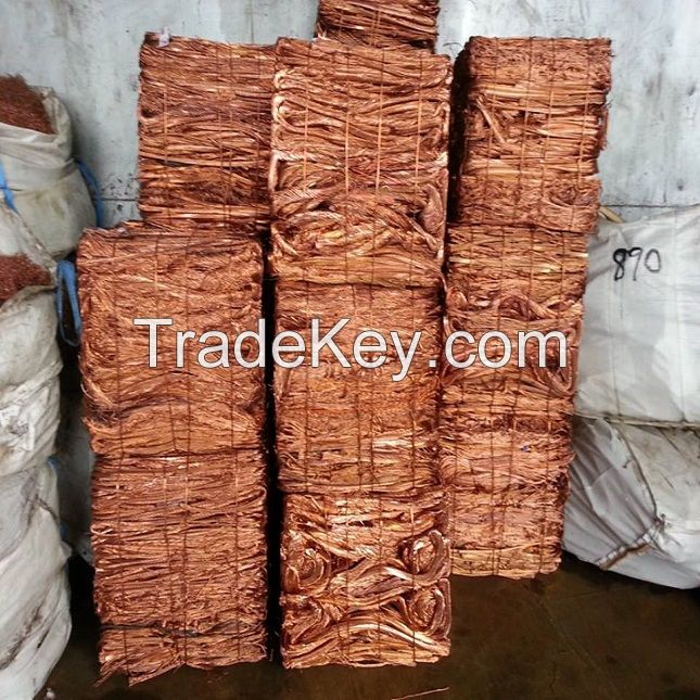 PURE COPPER SCRAP, COPPER WIRE SCRAP 99.99%, COPER WIRE MILBERRY