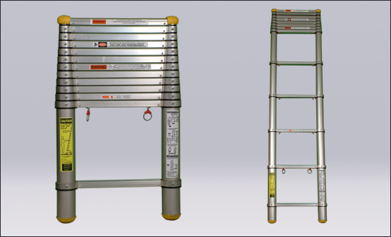 Telescopic ladder