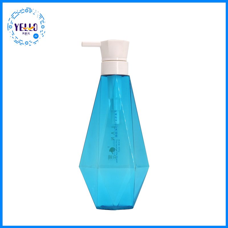 New Wholesale Semi-Transparent 160ml 500ml PET Plastic Shampoo bottle