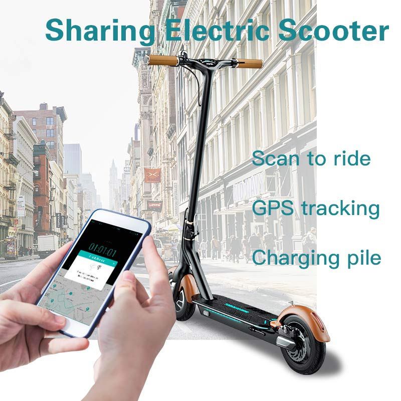 Sharing electric scooter lock for Scan QR code unlocked scooter with gps tracking and anti theft alarm system