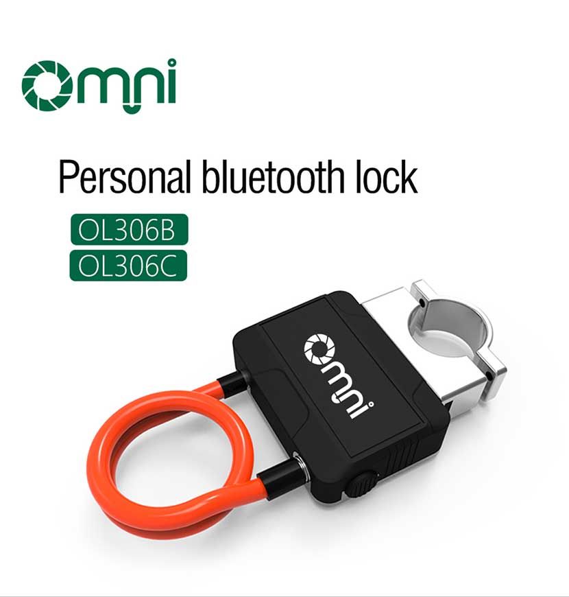 Bluetooth Smart Lock with Alarm Bicycle Smart Lock Bicycle/Motorcycle Keyless Lock APP Control