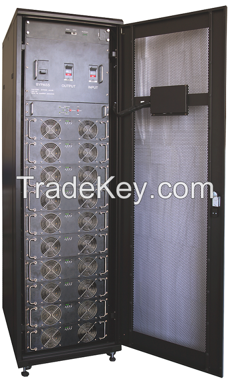 MT Series 19 Inches Online Hot-Swappable Modular UPS ï¼Each Module 20KVA,30kvaï¼