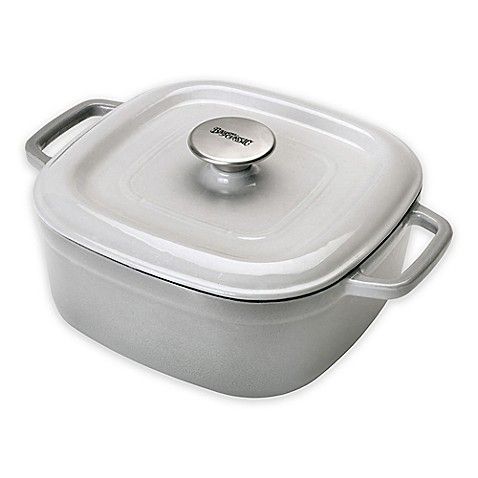 Enameled Cast Iron 4 qt. Covered Casserole