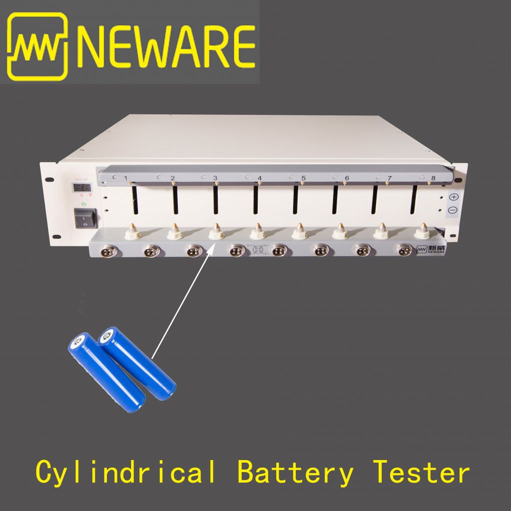 Neware 10V3A Lithium Cylindrical Battery Tester for DCIR, Cycle Life, Capacity Testing