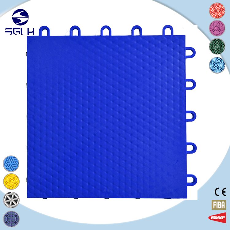 Portable Modular Polypropylene Indoor/Outdoor Sports Flooring Tile