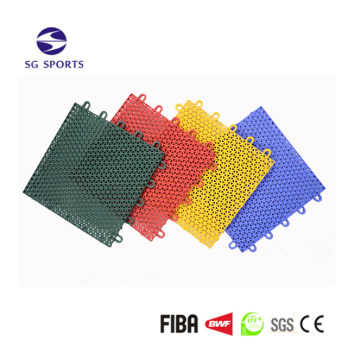 Indoor/Outdoor Gymnasium Non-toxic PP Suspended Flooring Tiles