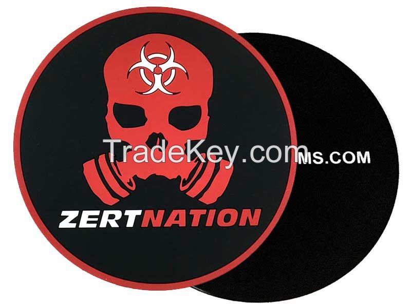 Custom Drink Soft PVC Silicone Cup Coaster 