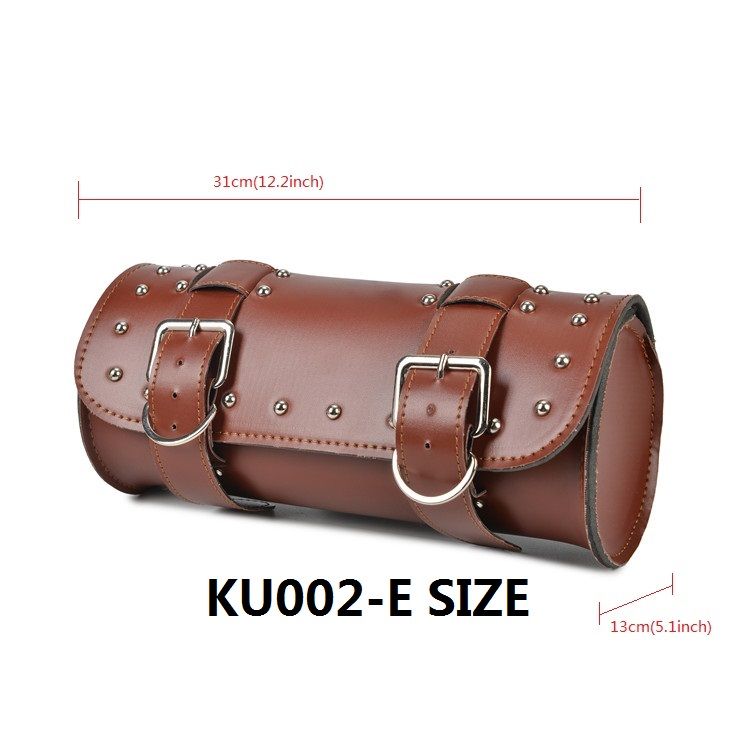 Wholesale Cheap Custom Logo Leather Motorcycle Tool Bags