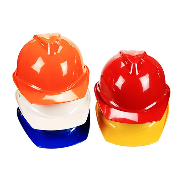 High Quality V type ABS Custom Safety Helmet