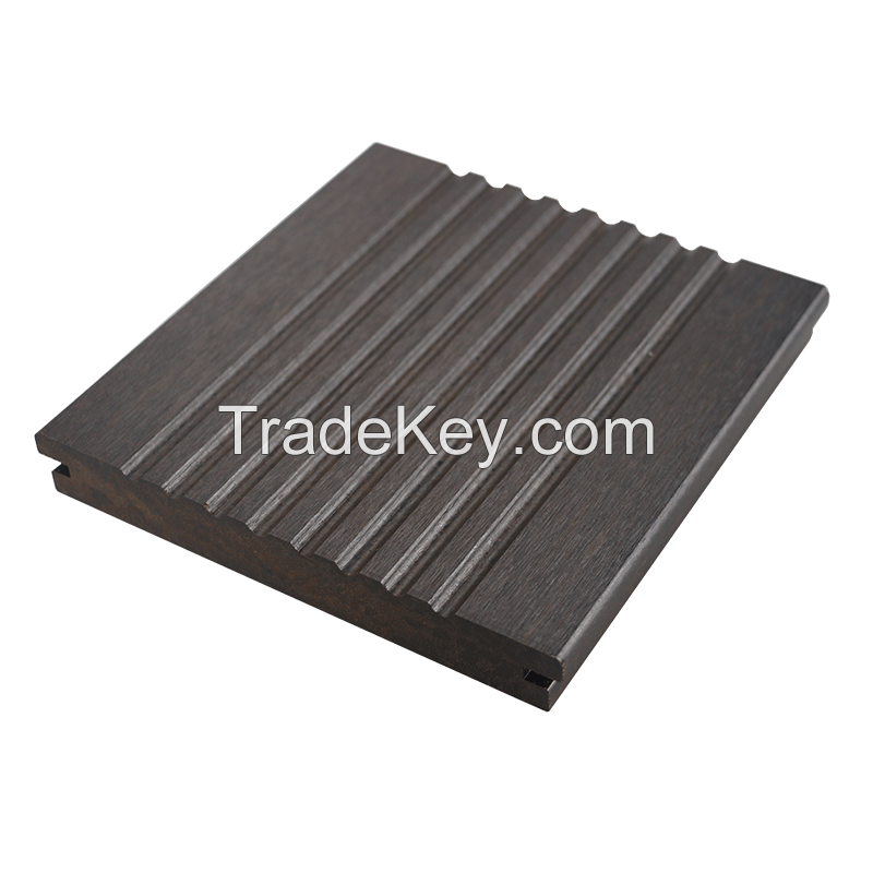 Strand Woven Bamboo outdoor decking with big waves