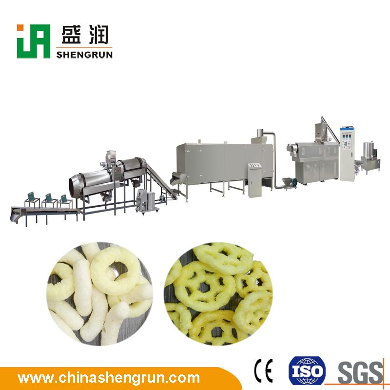 Puff Corn Chips Processing Machine plant