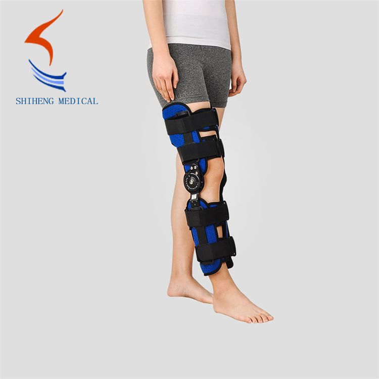 Adjustable knee orthopedic brace