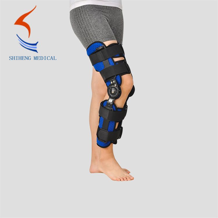 Adjustable knee orthopedic brace