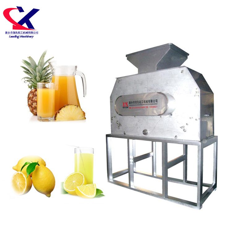 High Quality Automatic Pineapple and Lemon Peeler and Juicer Machine