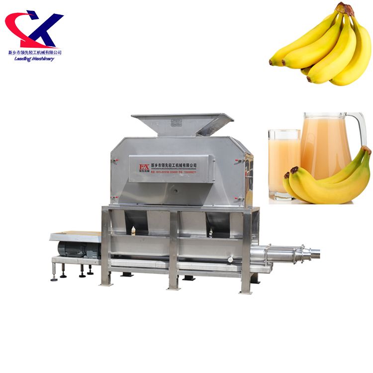 Industrial Banana Peeling and Jam Extractor Machine