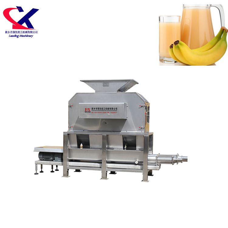 Industrial Banana Peeling and Jam Extractor Machine