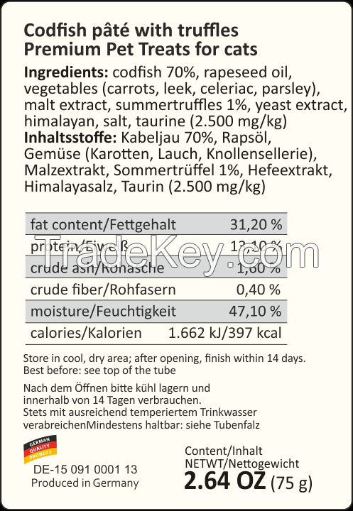 Truffled codfish Pate