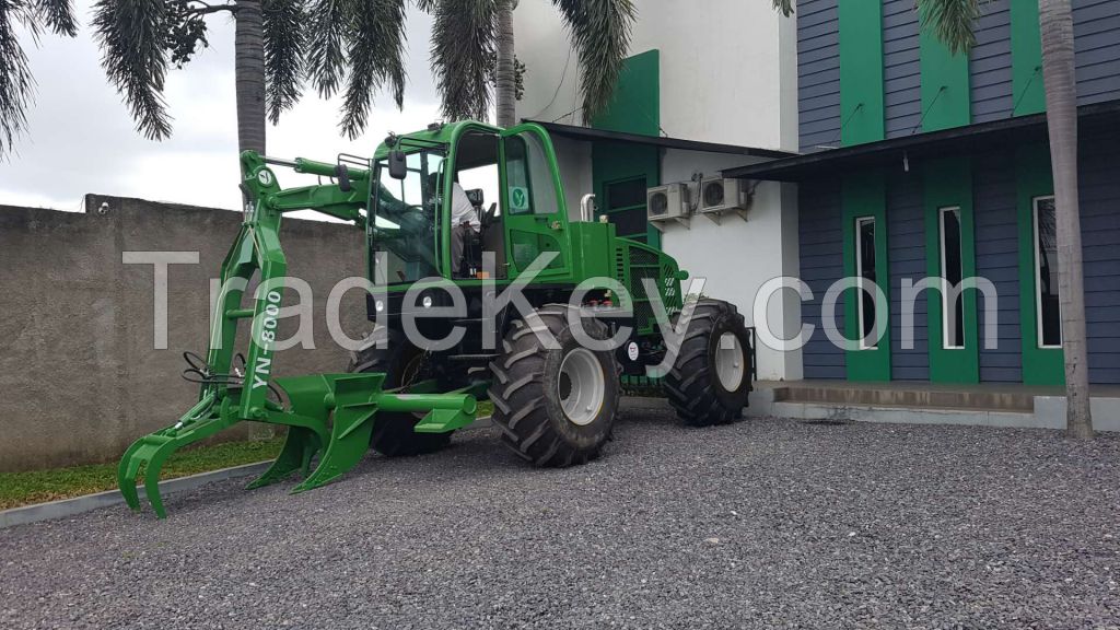 Best quality wheel cane loader 