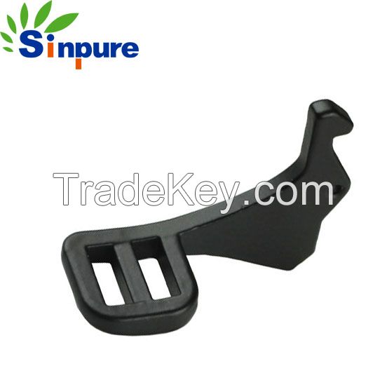 China custom aluminum black coating AR-15 charging handle