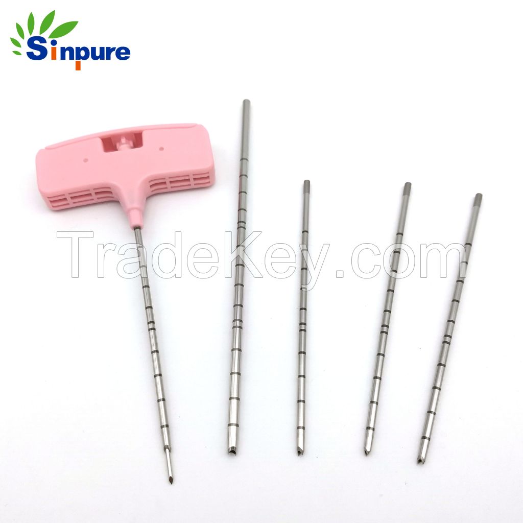 China custom stainless steel 11G bone marrow biopsy needle