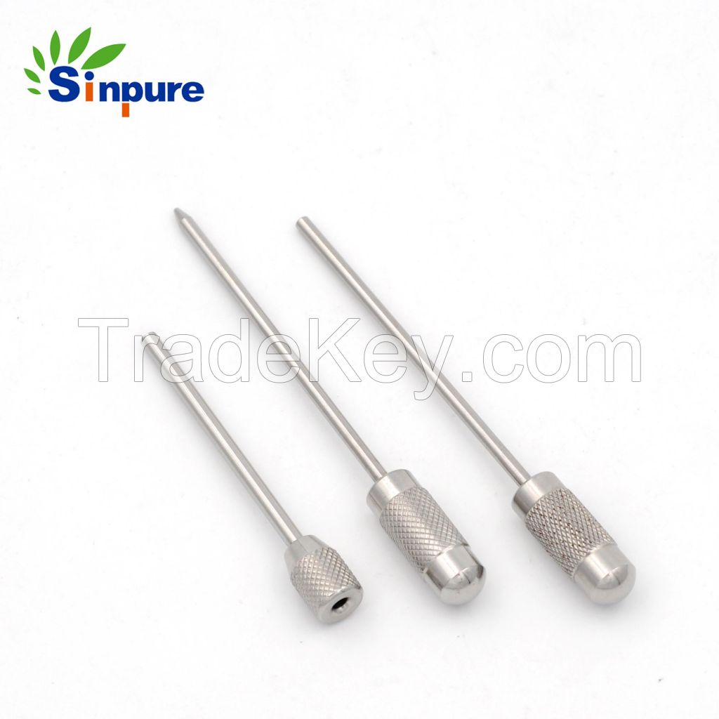 Precision custom stainless steel medical veterinary puncture needle