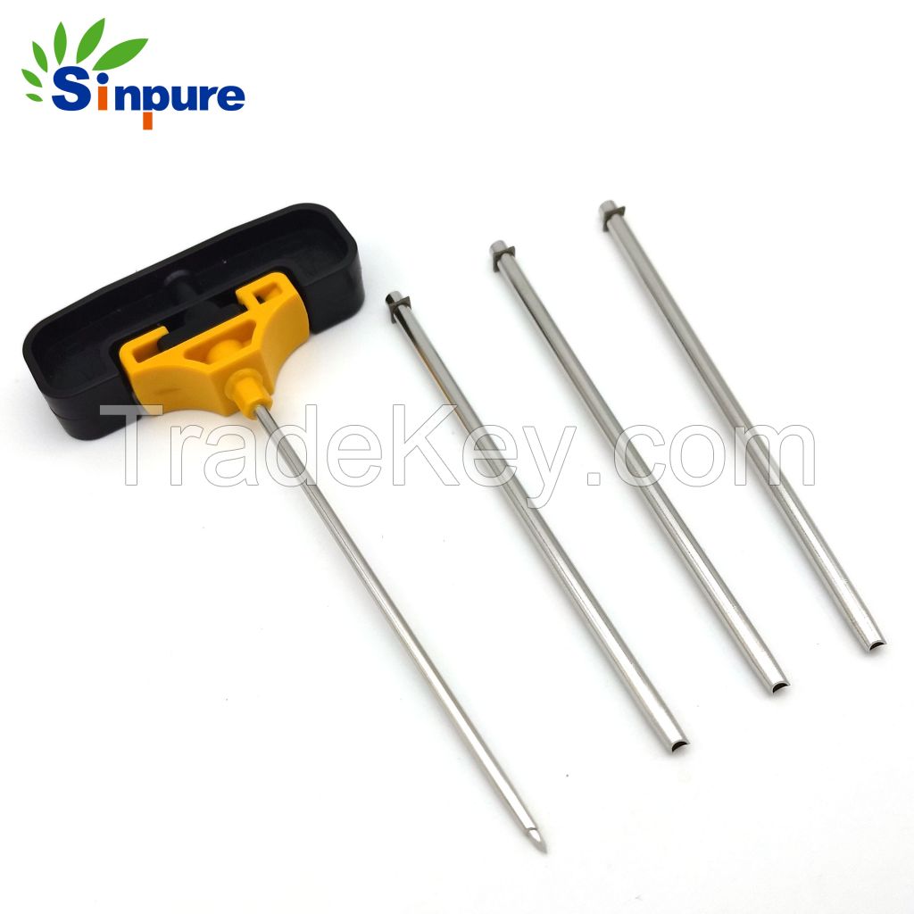 Custom medical stainless steel bone marrow aspiration biopsy needle 