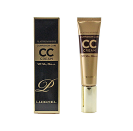 Luichel Platinum Shine CC Cream SPF50+ PA+++ Foundation Korean Beauty Care