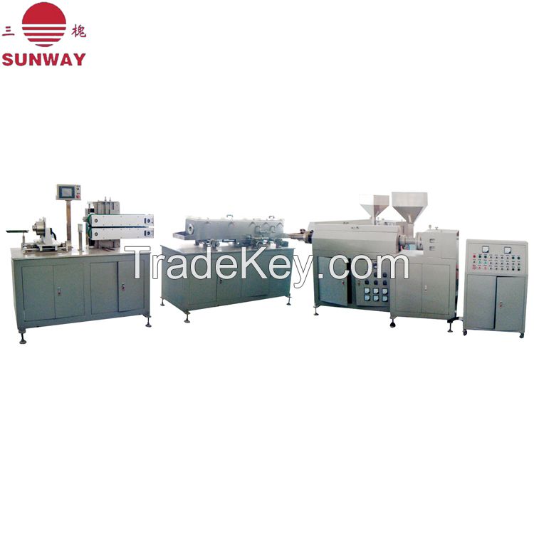 Two Layer Plastic Cosmetic Tube Making Machine Extruder