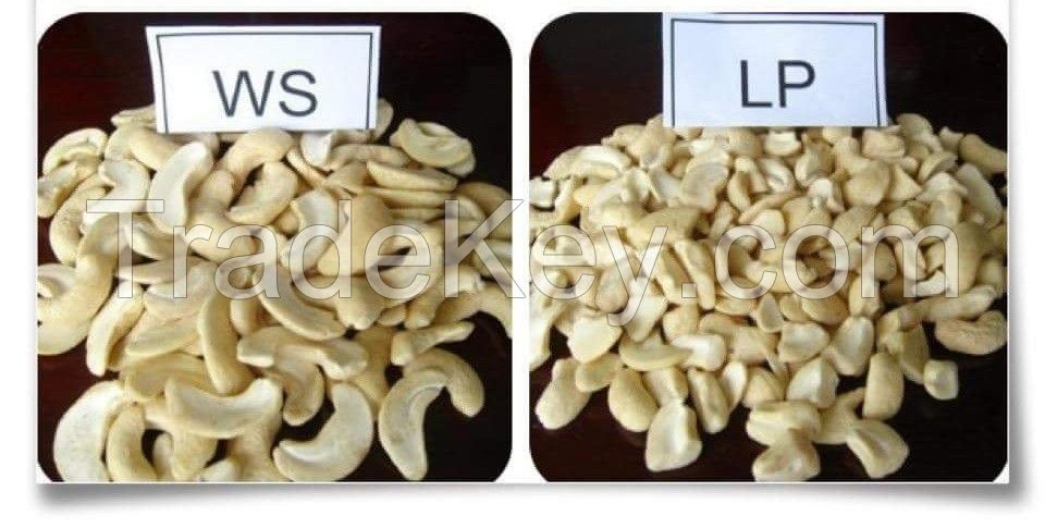 Vietnam White Whole/ Split Cashew Nuts/ Cashew Kernels Factory