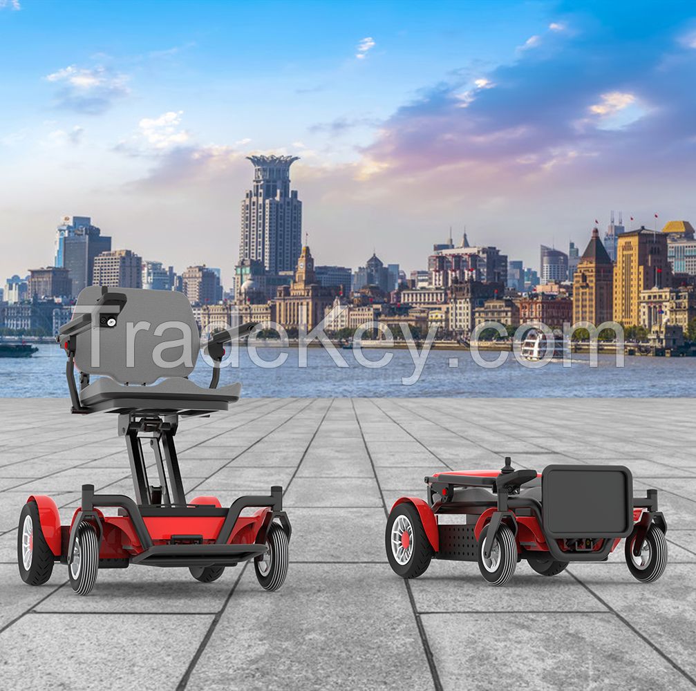 the auto folding electric wheelchairs