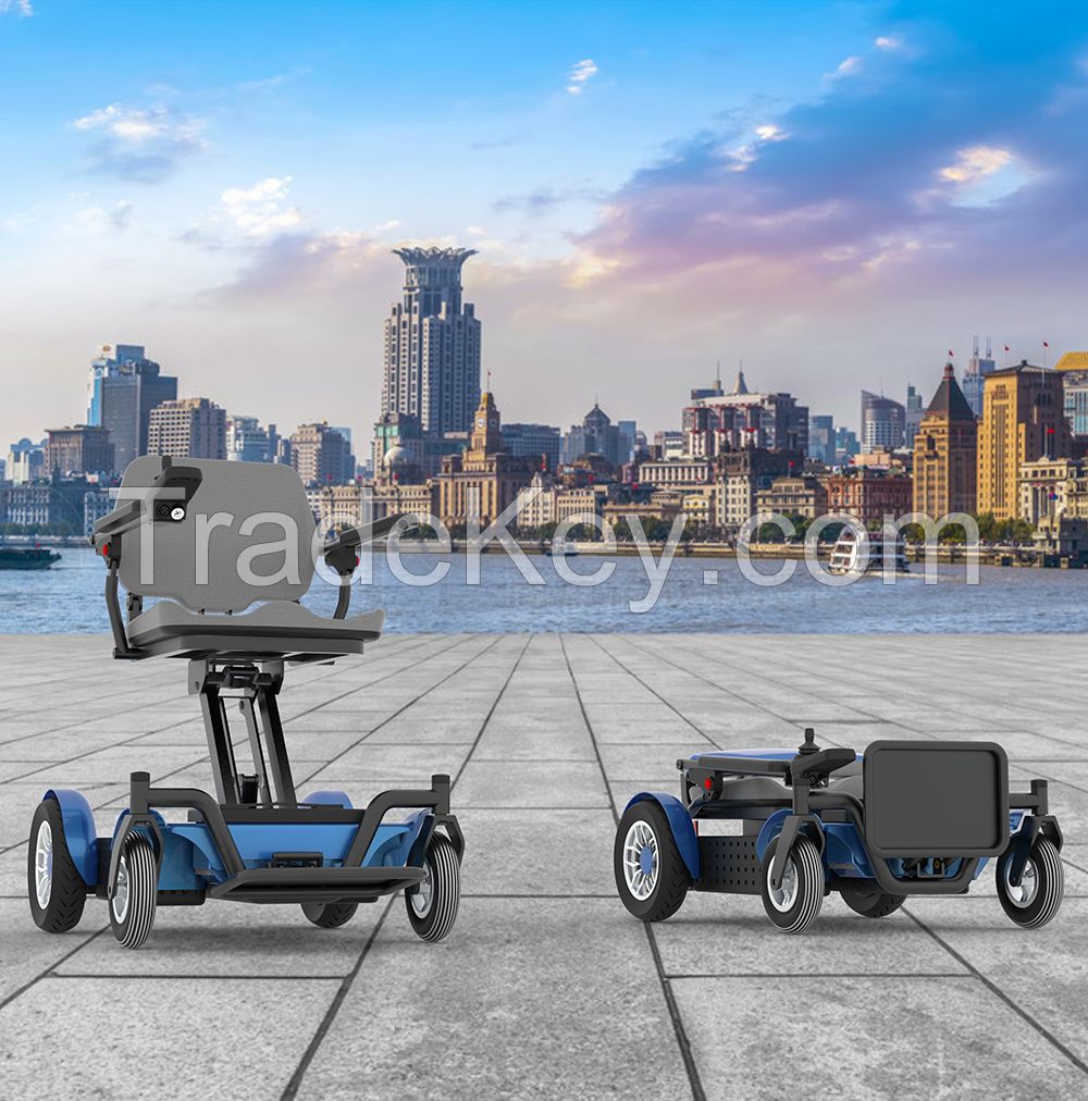 the auto folding electric wheelchairs