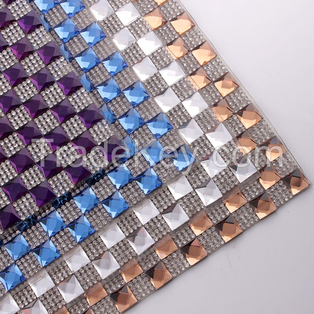 Hot Selling 3mm Resin Stone Hotfix Rhinestone Sheet 