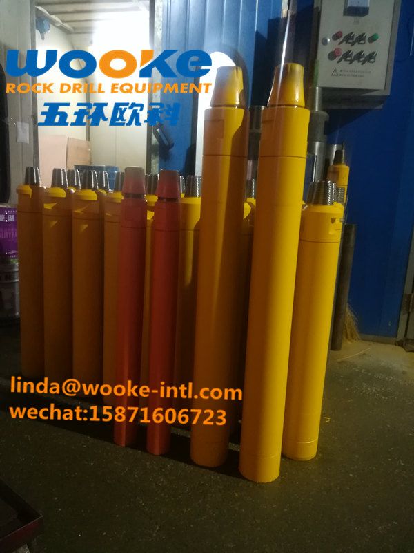 2 inch to 12 inch Medium High air pressure drilling Mining rock DTH hammers using in water wells, oil, gas, construction drilling