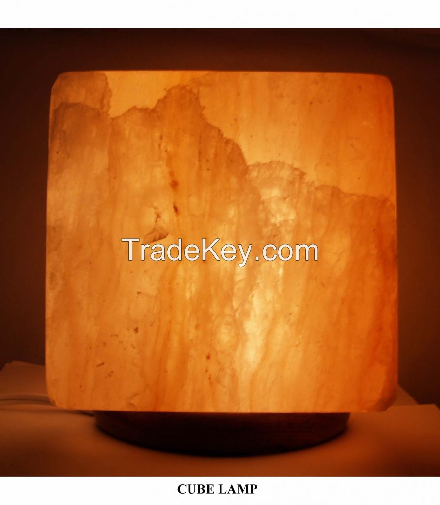 Himalayan Cube Salt Lamp