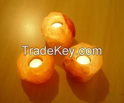 Himalayan Natural Salt Candle Holders