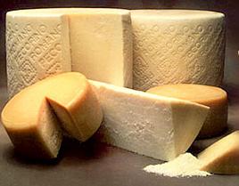 Authentic Parmesan &amp; Romano Cheeses