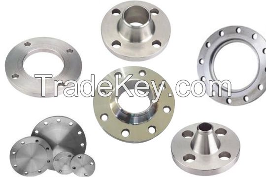 Titanium flange