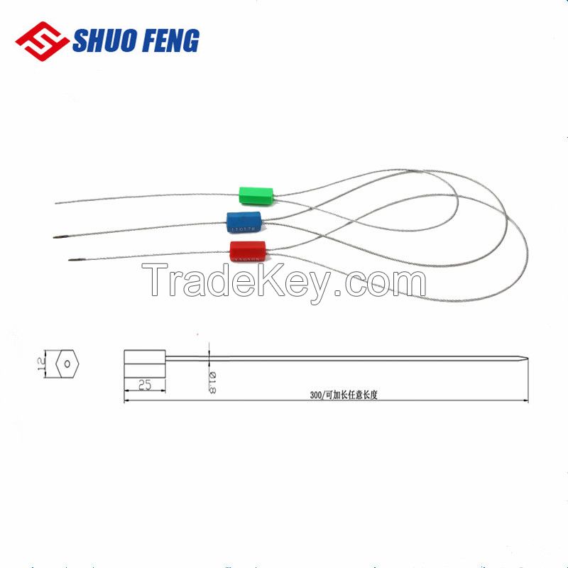 Cheap container security adjustable wire cable seal