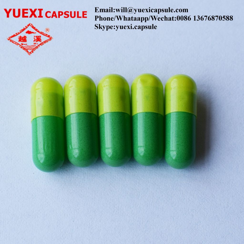 Size 00 empty gelatin capsule