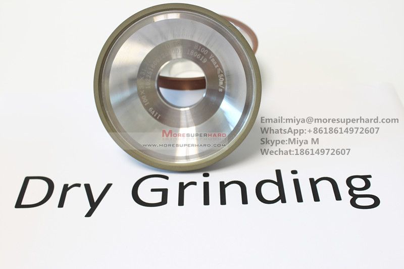 11V9 Resin Bond Diamond Grinding Wheel for carbide tools made in china miya@moresuperhard.com