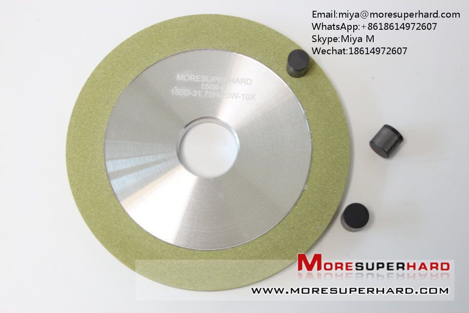 1A1  vitrified bond diamond grinding wheel for ceramic for pcd tools miya@moresuperhard.com