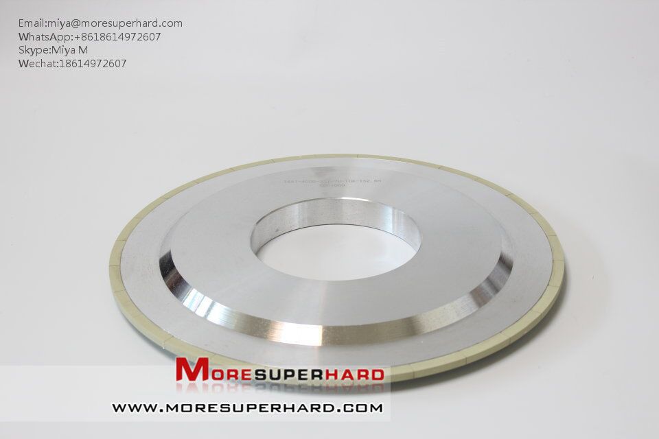 14A1  vitrified bond diamond grinding wheel for ceramic for pcd tools miya@moresuperhard.com