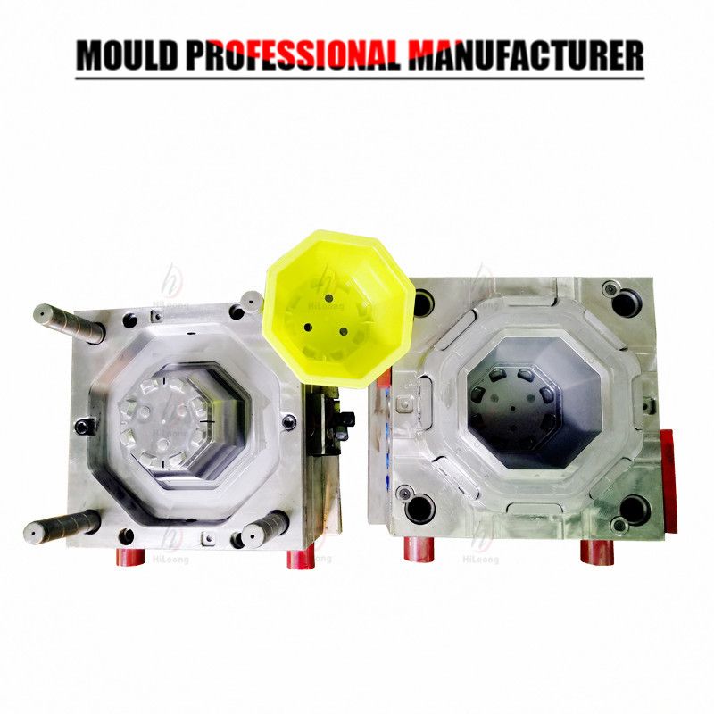 plastic injection mould maker taizhou injection plastic flower pot mould