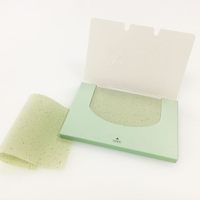 Green Tea Facial Oil Control Blotting Tissue