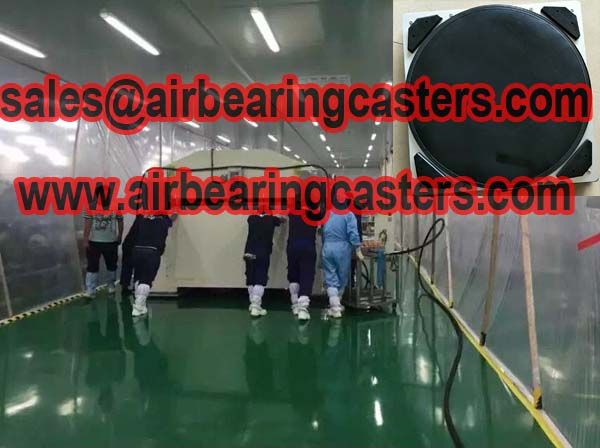 Modular air casters pneumatic machine tool