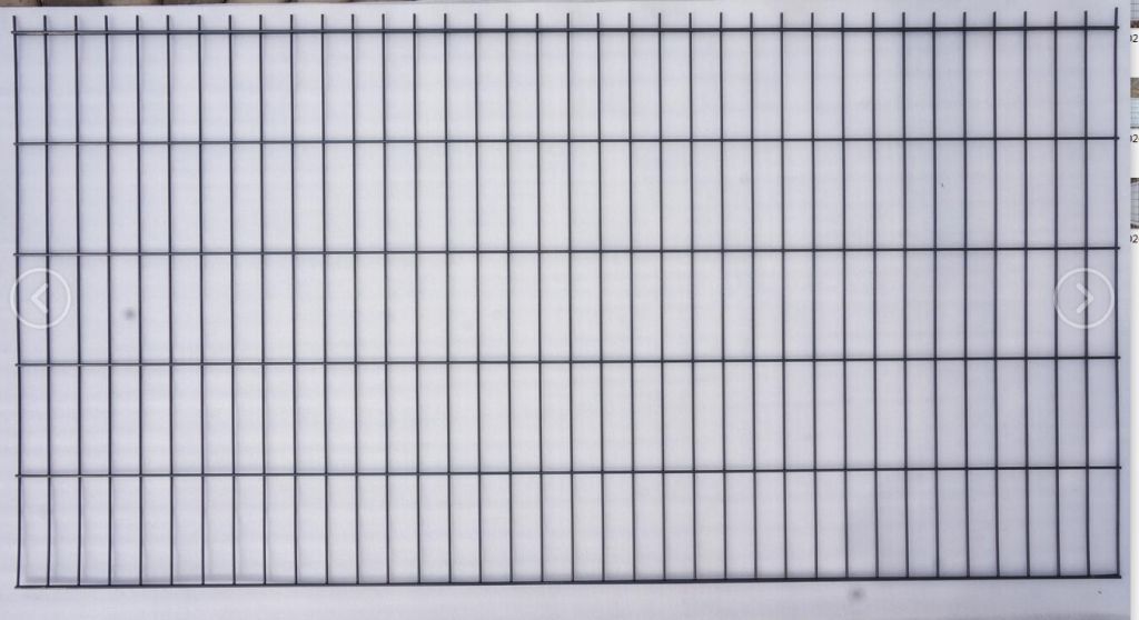 double wire panel