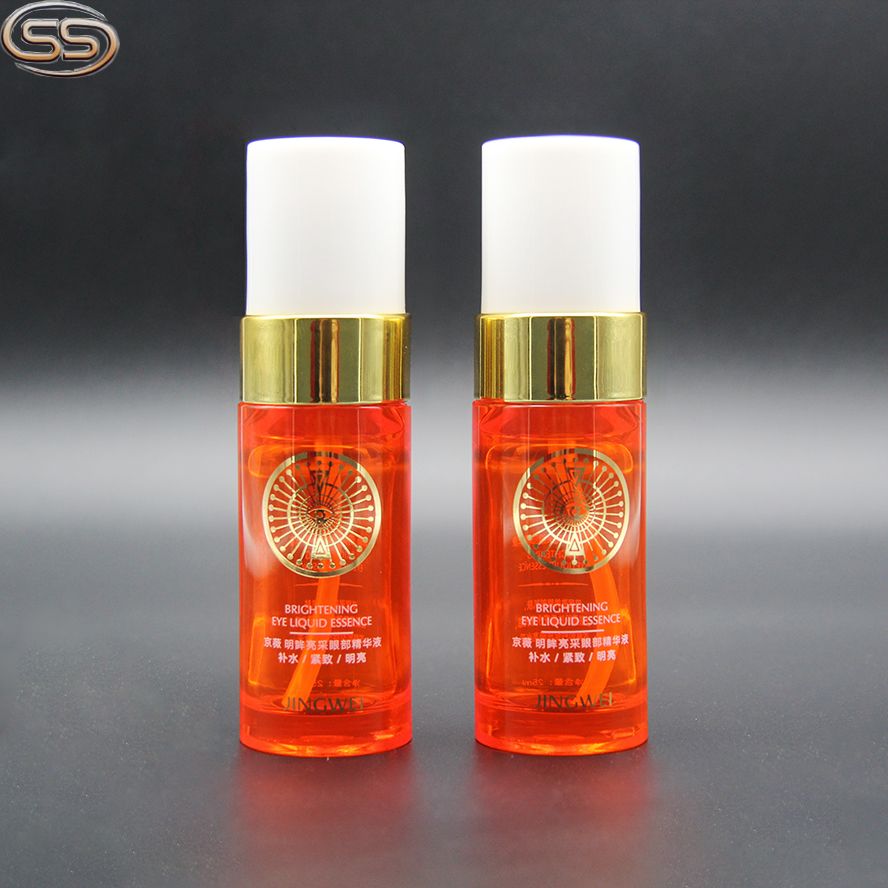 Thick wall plastic bottle for skin care