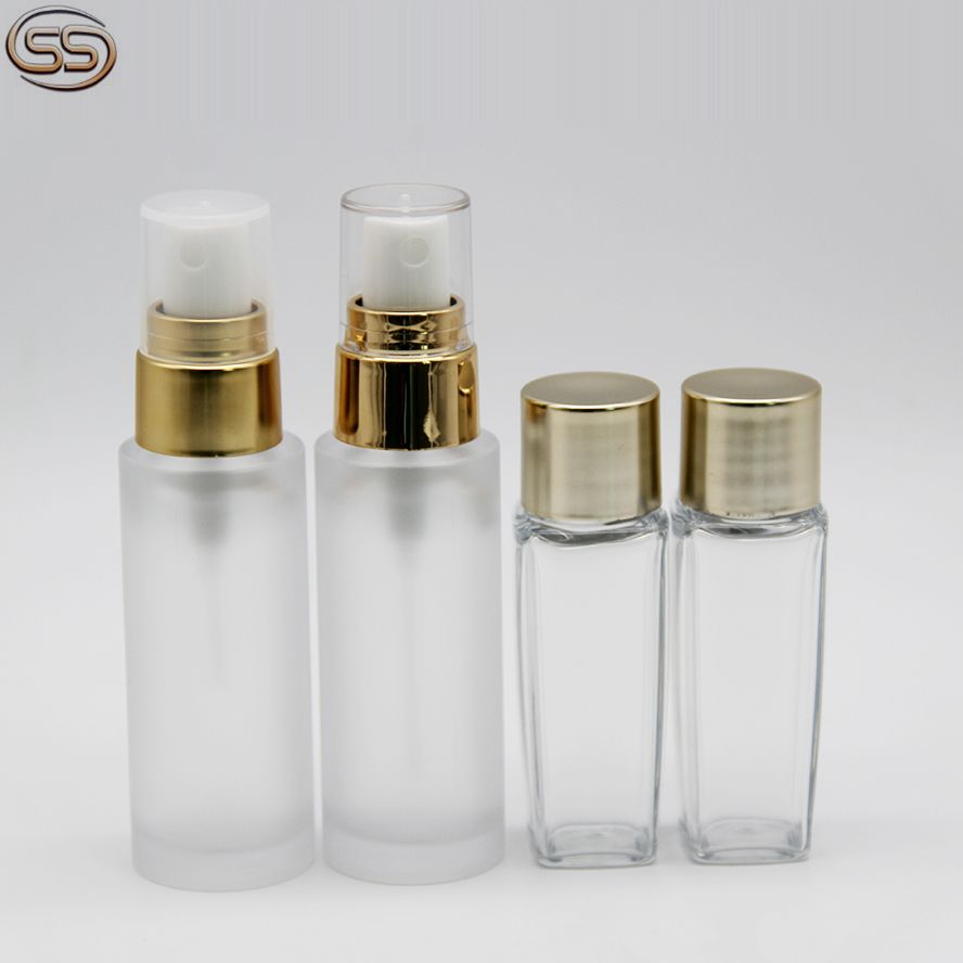 Thick wall plastic bottle for skin care